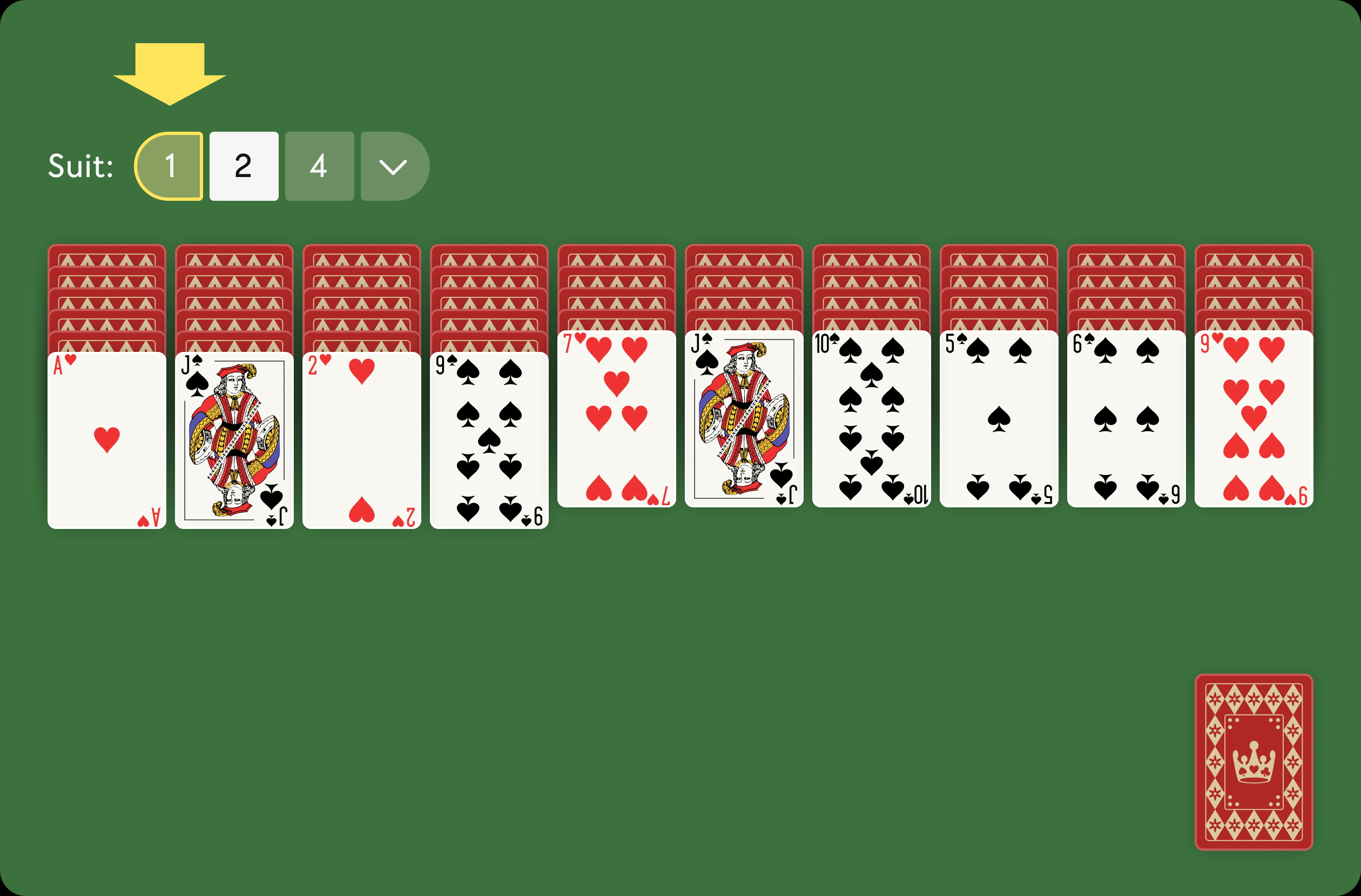 What is 2 Suits Spider Solitaire? 2